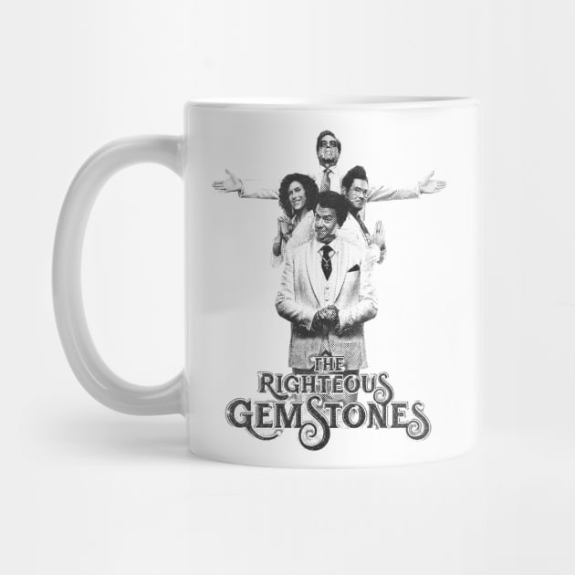 The Righteous Gemstones in Mono Vintage Look Fanart Design 1 by snowblood